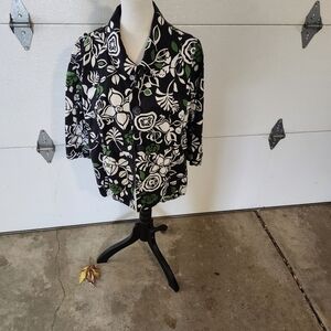 Cj Banks blazer floral